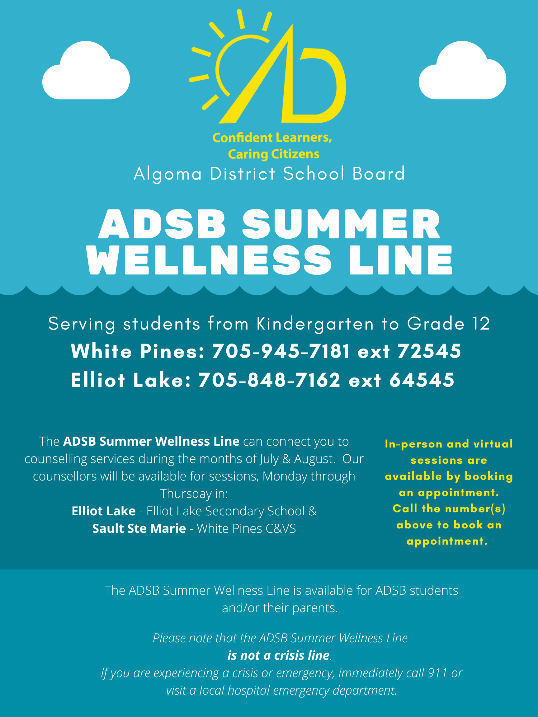 Summer 2025 Wellness Poster