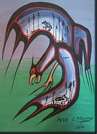 Peter Migwans, Big Eagle, 2013