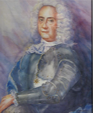 portrait of Louis de Repentigny, Courtesy of the River of History Museum, Sault Ste. Marie, MI